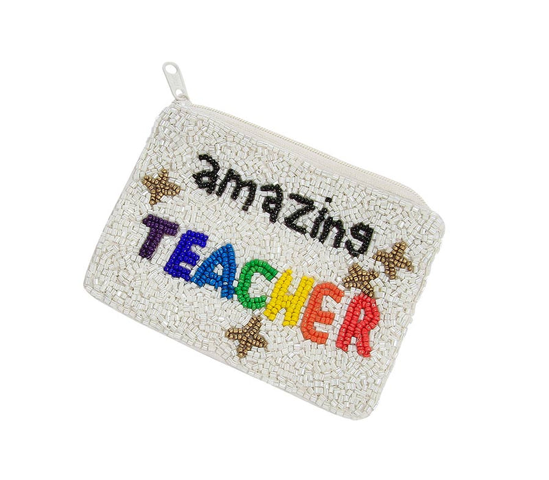 Amazing Teacher Coin Pouch