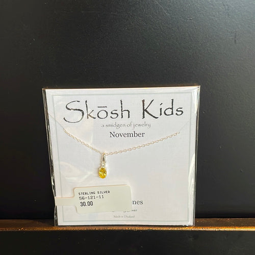Kids Birthstone Necklace