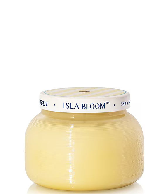 Jar of Isla Bloom on a white background