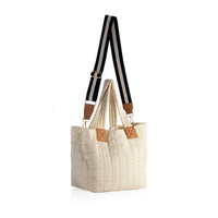 Ezra Quilted Nylon Tote