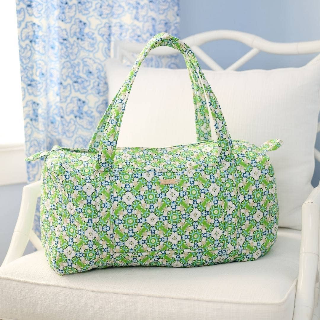 Serendipity Quilted Signature Duffle Bag