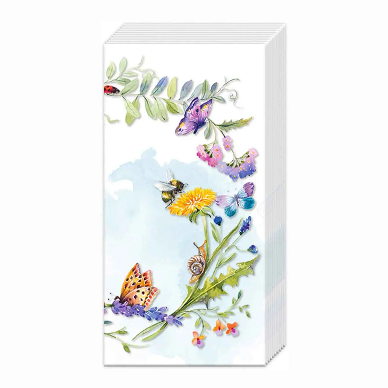 Pocket Tissues - Spring Wreath