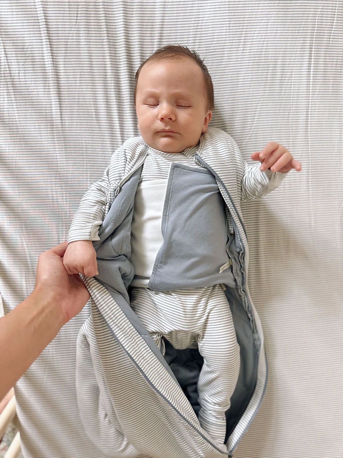 Baby in Swaddle Sleep Bag