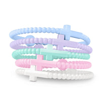 Cotton Candy-Jesus Bracelets - Pack Of 5-XSmall