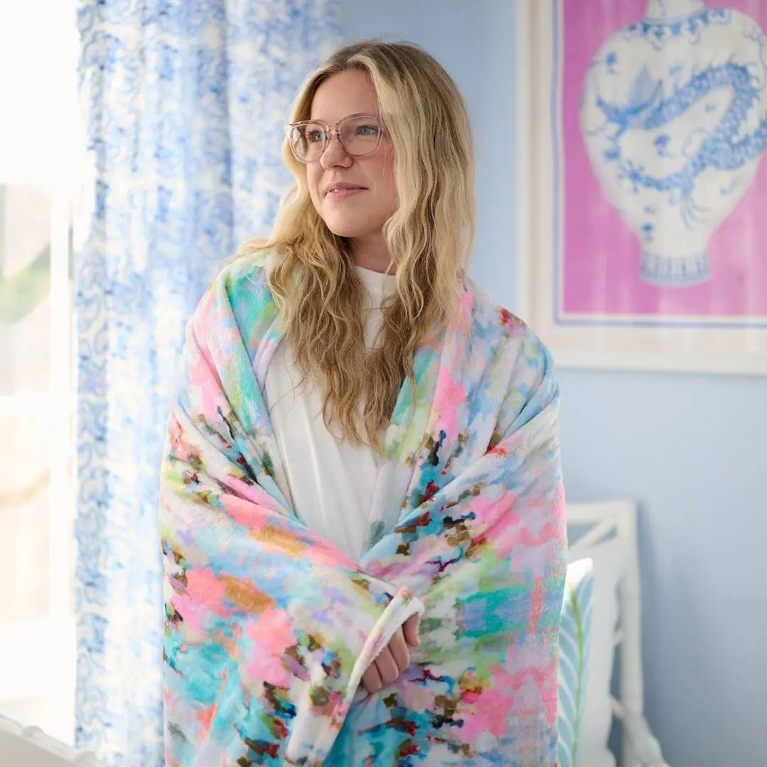 Brooks Avenue Fleece Blanket