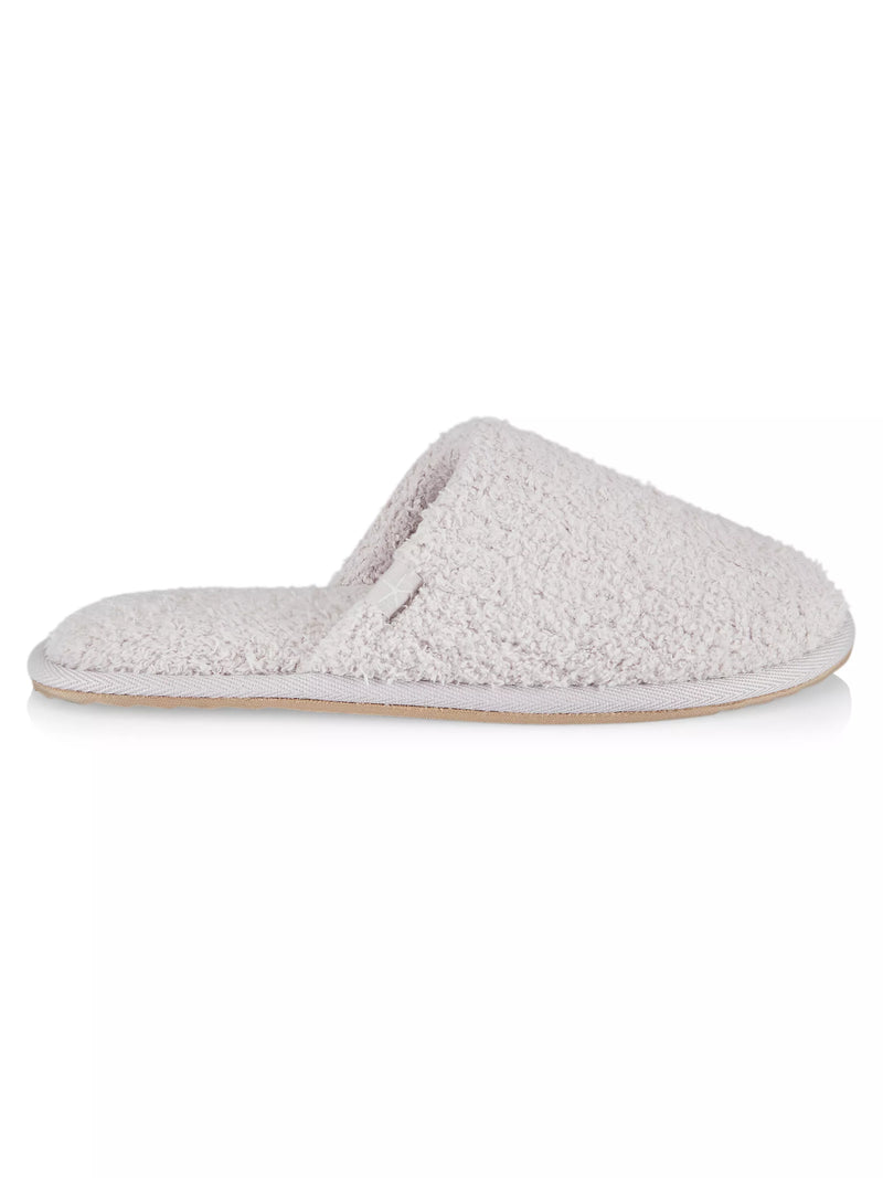 Barefoot Dreams Silver Ice Ribbed Slipper