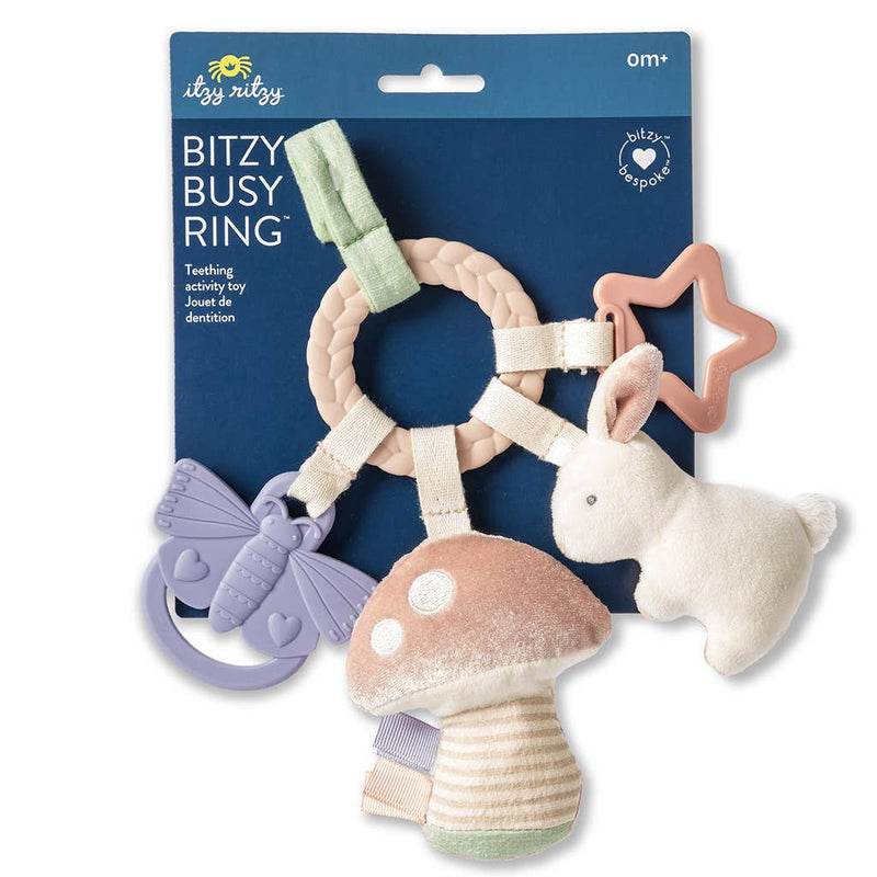 Bitzy Busy Ring Teething Activity Toy Farm