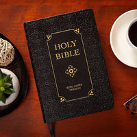 KJV Bible - Giant Print-Obsidian