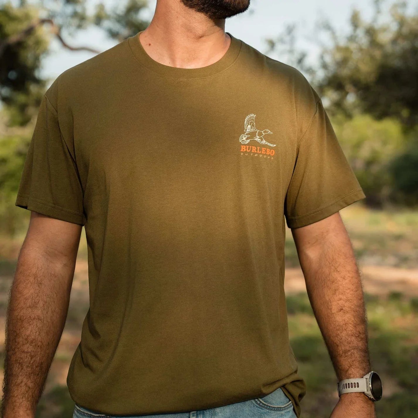 Short Sleeve Tee - Duck Wild - Hunter Green