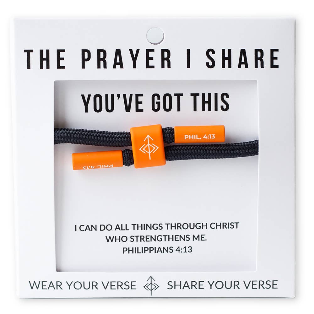 You've Got This- Christian Cord Bracelet