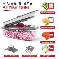 Chopzilla Portable Multi Function Chopper with 4 Blades