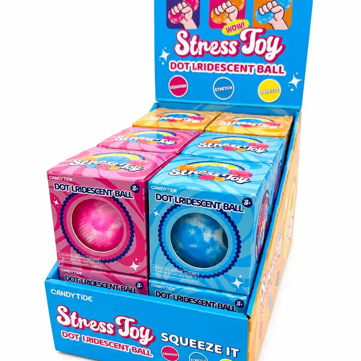 Dot Iridescent Stress Ball