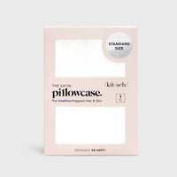 Satin Pillowcase Standard - Ivory