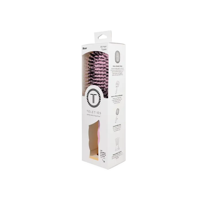 Boar Brush - Bubblegum Pink