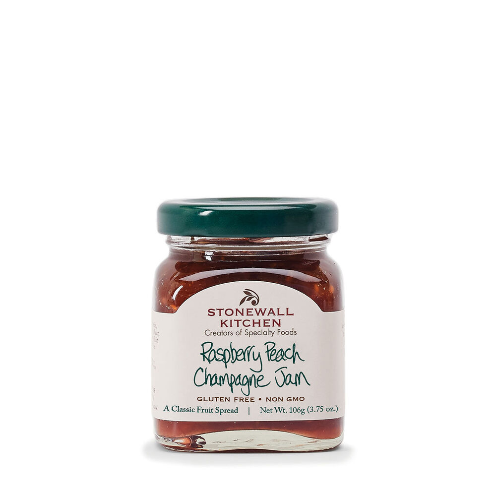Raspberry Peach Champagne Jam 4 Oz.