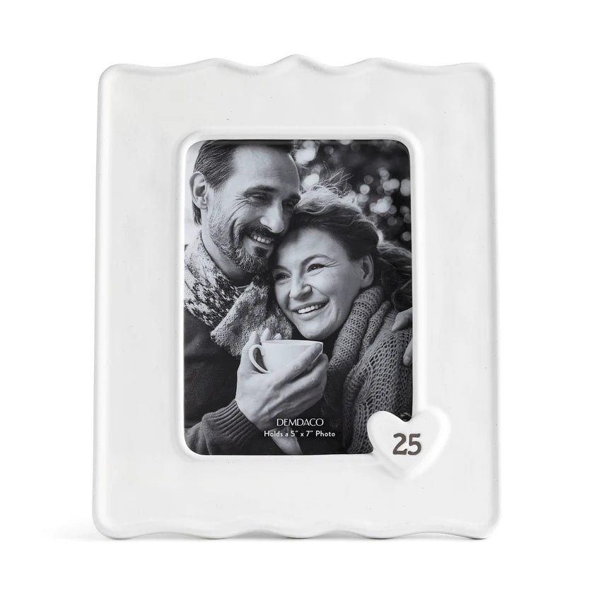 25th Anniversary Ceramic Boxed Frame