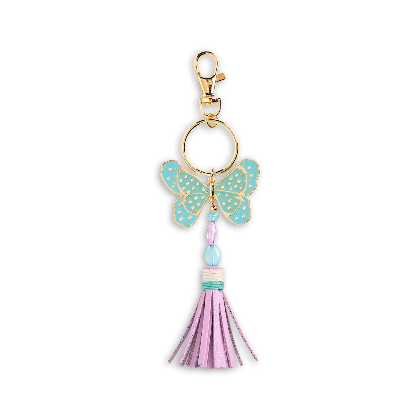 Blue Butterfly Bag Charm