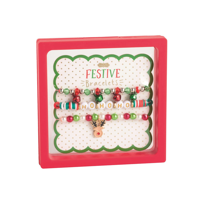 Christmas Beaded Bracelets