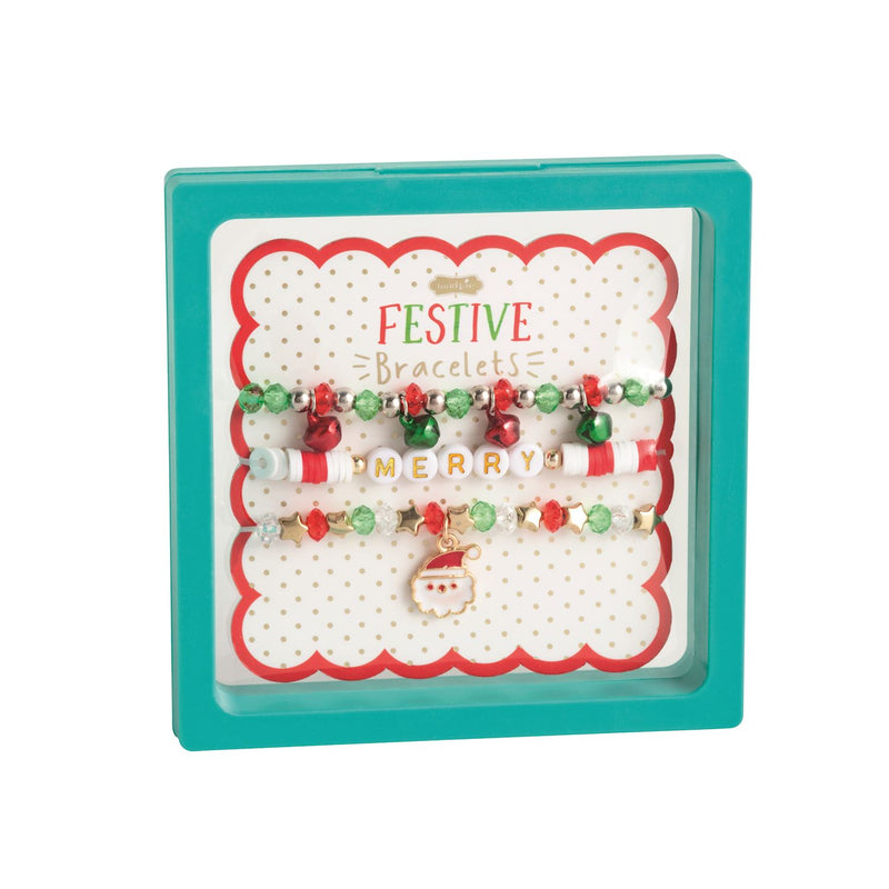 Christmas Beaded Bracelets