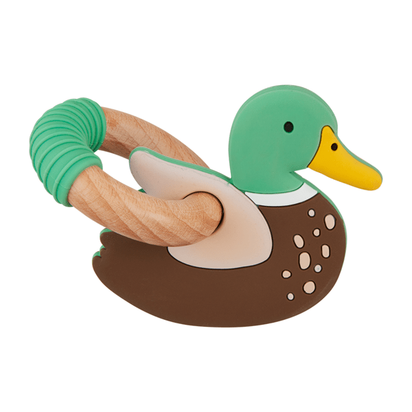 Mallard Silicone Ring Teether