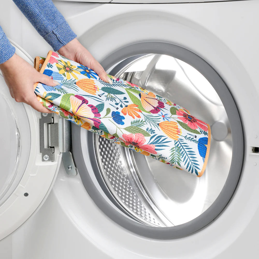 Field Of Flowers Dish Drying Mats