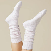 Slouchy Marshmallow Socks