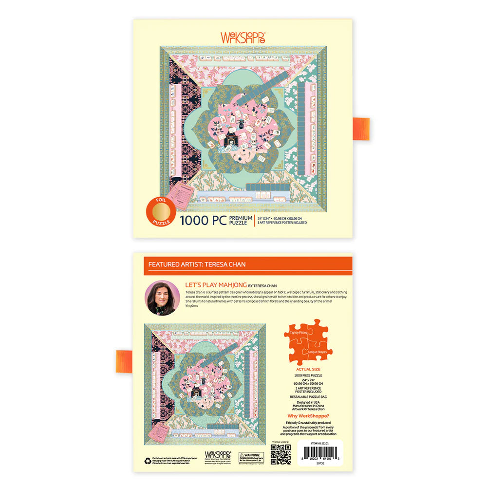 Let's Play Mahjong 1000 Piece Puzzle