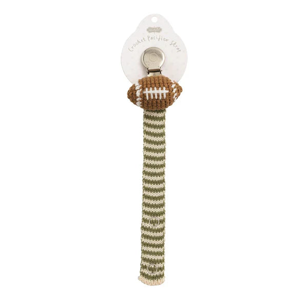 Football Crochet Pacy Clip