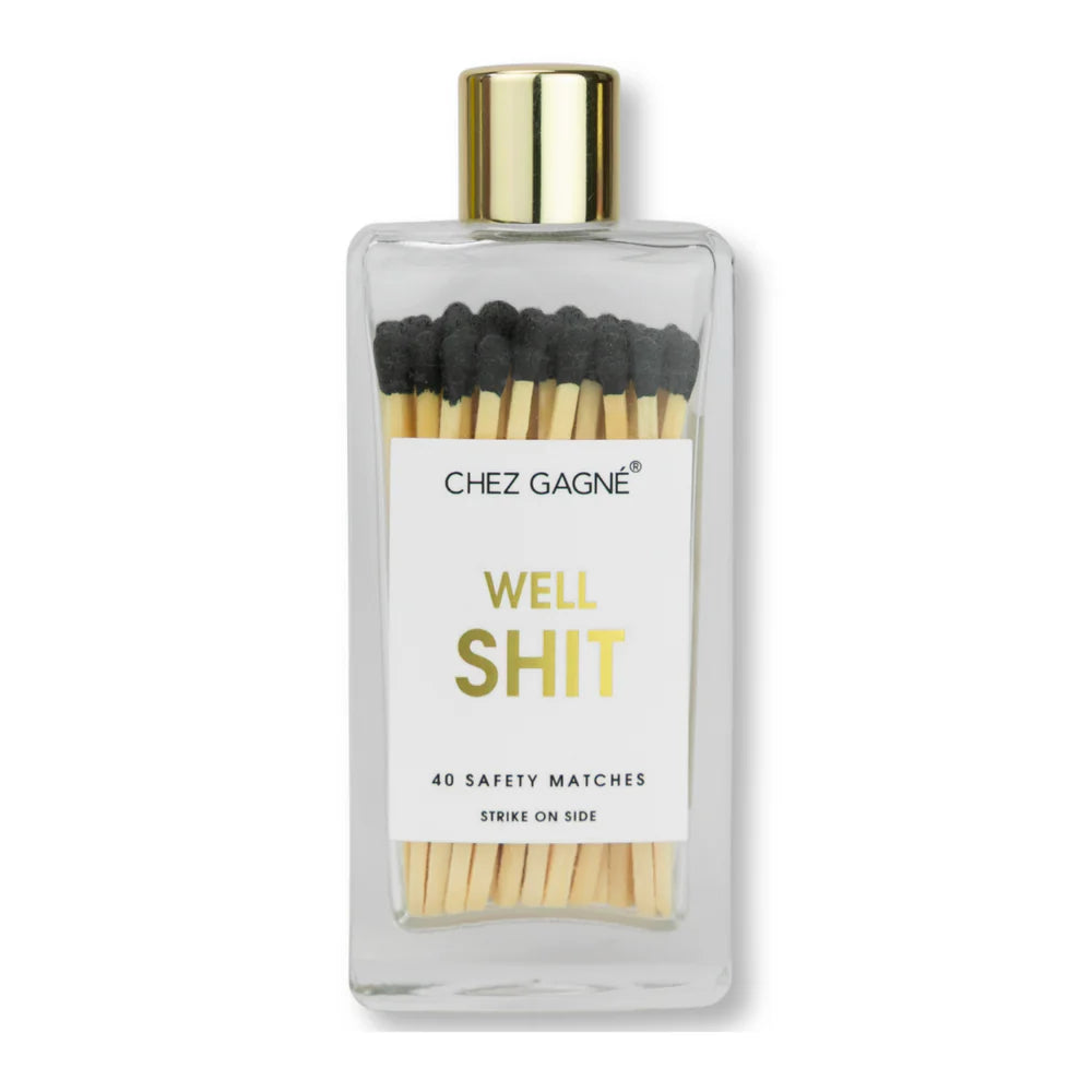 Chez Gagne- Matches in Glass Bottle