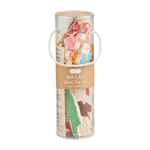 Noah's Ark Wood Toy Set
