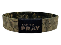 Tap To Pray Wristbands -Camo & Isiah 6:8