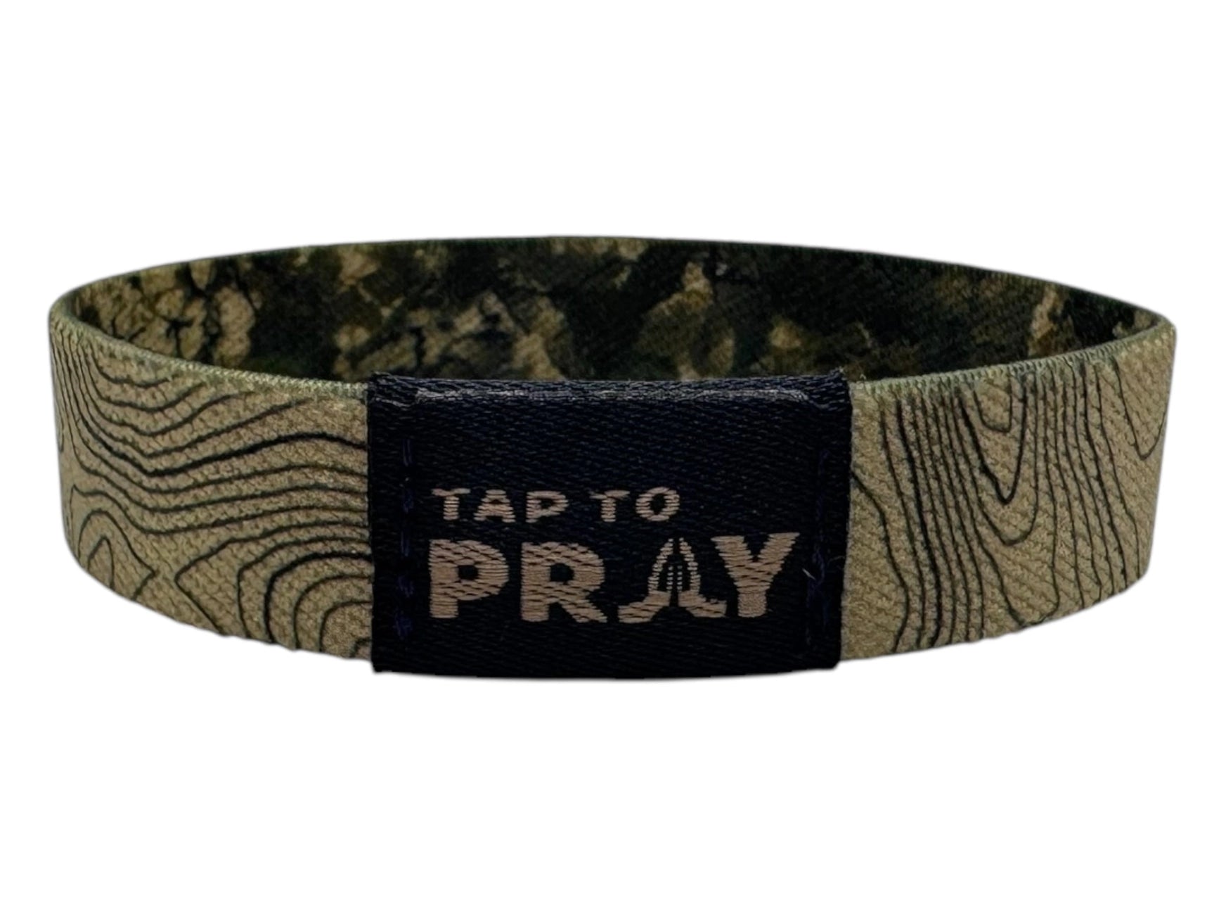 Tap To Pray Wristbands -Camo & Isiah 6:8