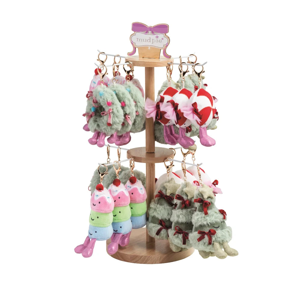 Holiday Plush Bag Charm