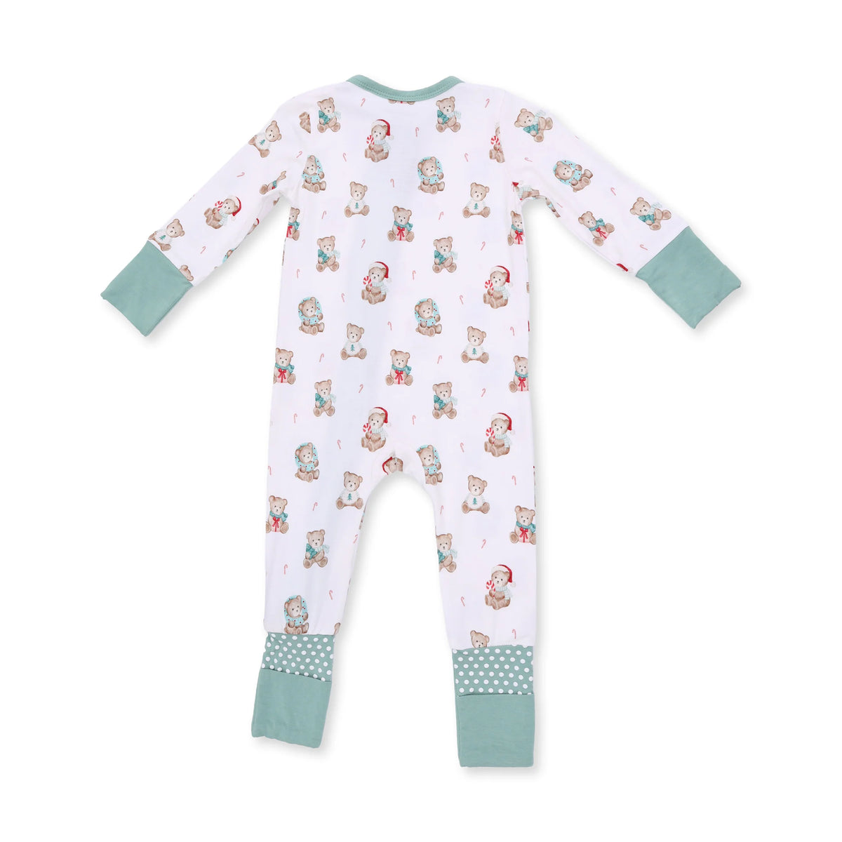 Christmas Teddy Bears Uni - Convertible Romper