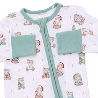 Christmas Teddy Bears Uni - Convertible Romper