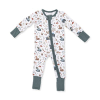 Southern Woodland Animals-Convertible Romper