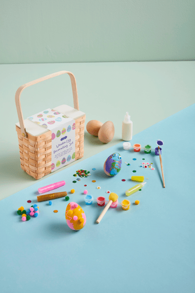 Wooden Egg Decorating Kit