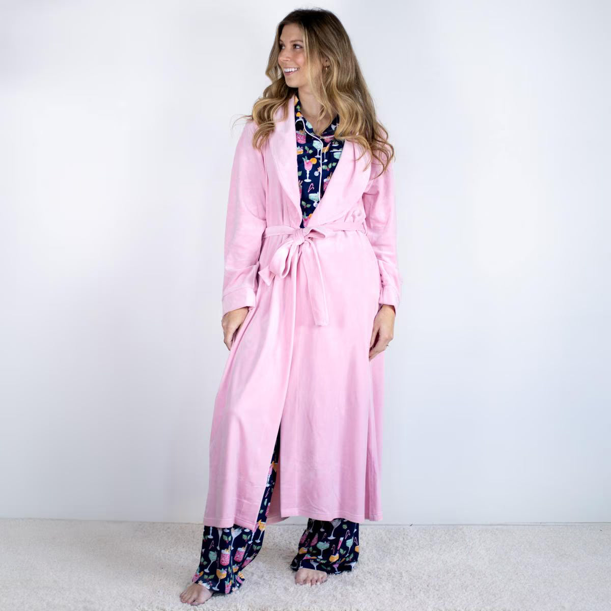 Light Pink Harbin Robe