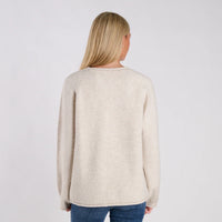 Mallard In Flight Sweater-Oatmeal
