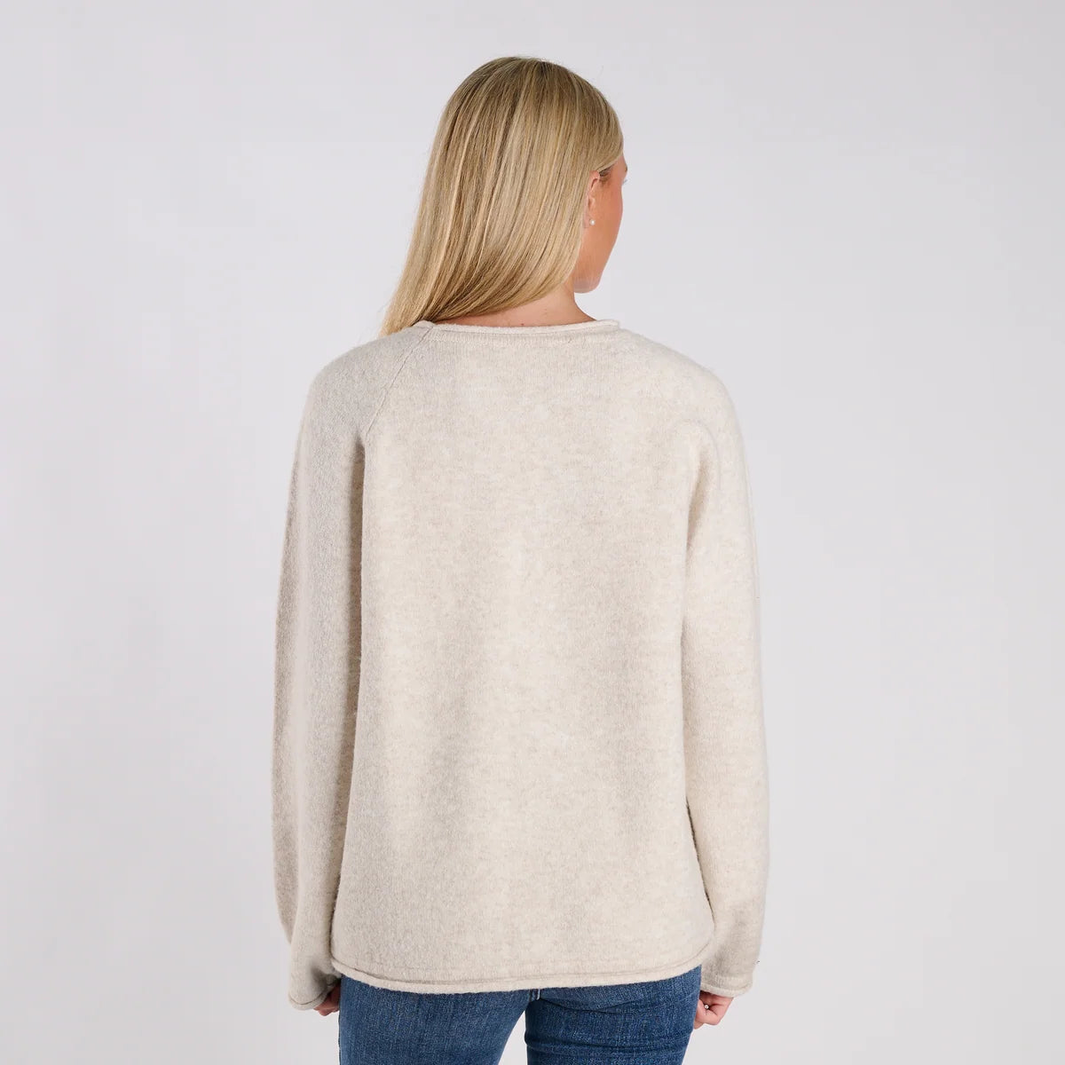 Mallard In Flight Sweater-Oatmeal