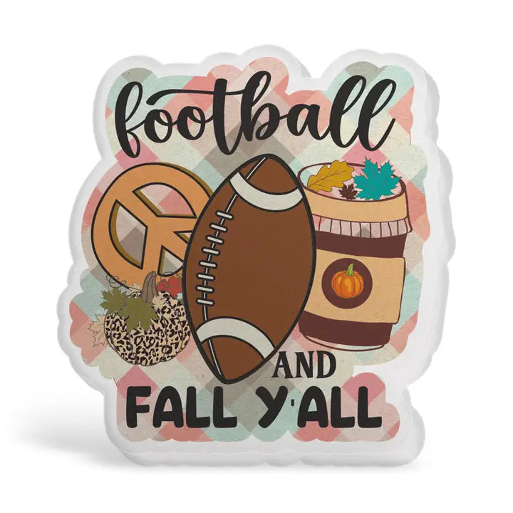 Fall Acrylic Interchangable Badge Buttons