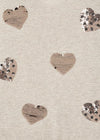 Sequined Heart Legging Set