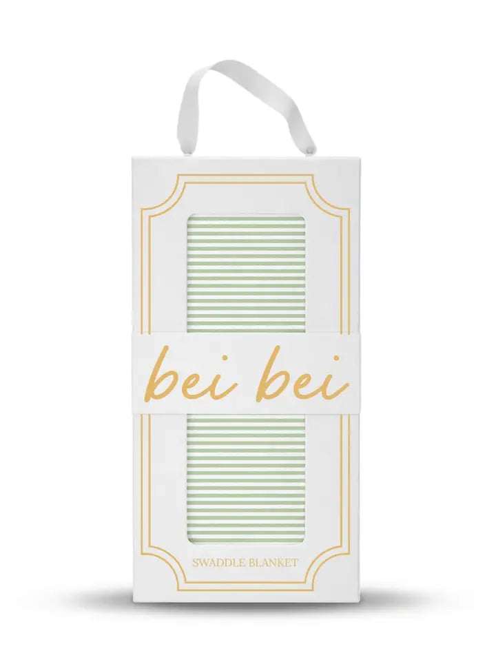 Striped Swaddle Blanket
