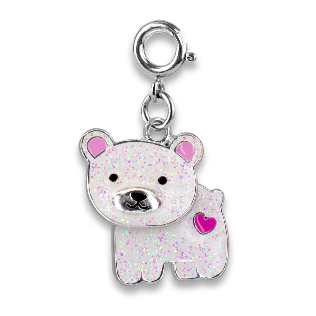 Glitter Swivel Polar Bear