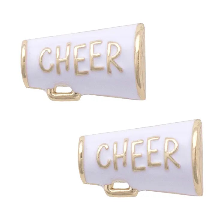 Cheer Enamel Stud Earrings