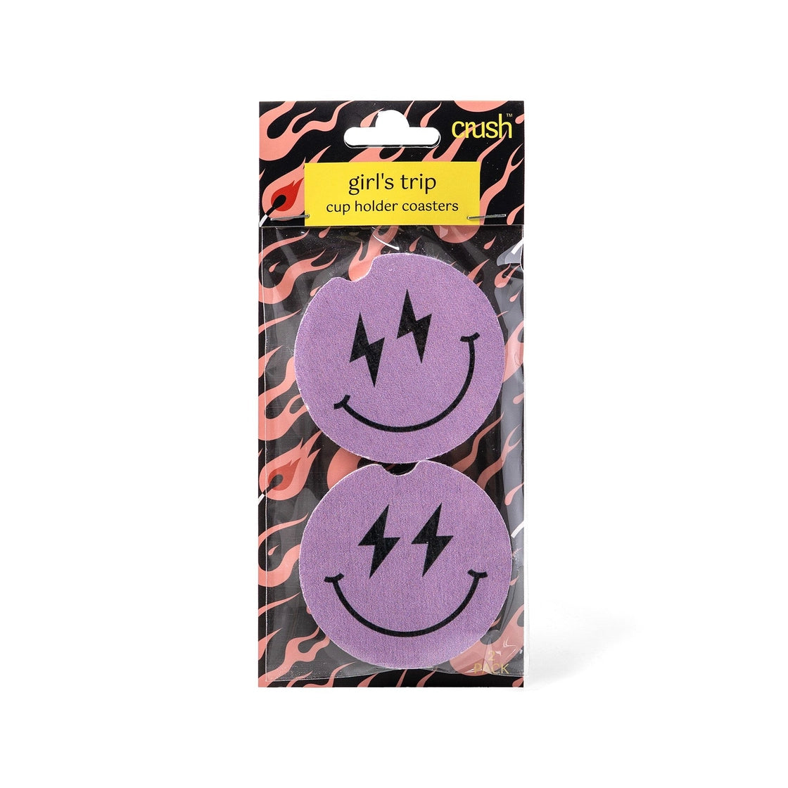 Crush Girl's Trip Cup Holder Coasters