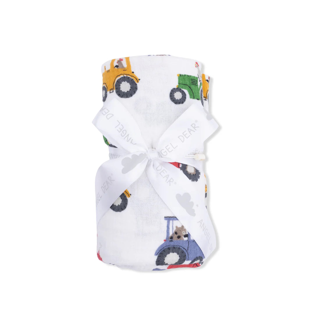 Tractor Friends-Swaddle Blanket