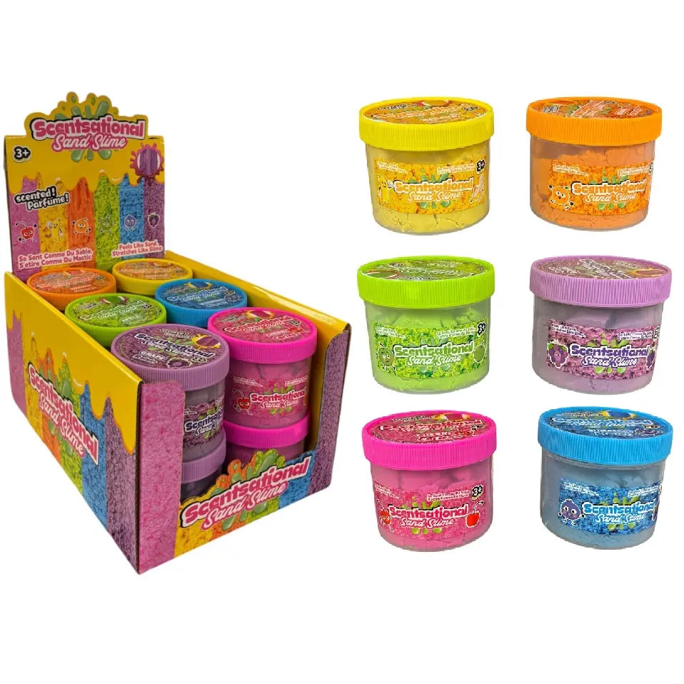 Scentsational Stretchy Sand Slime - Fruit Scented