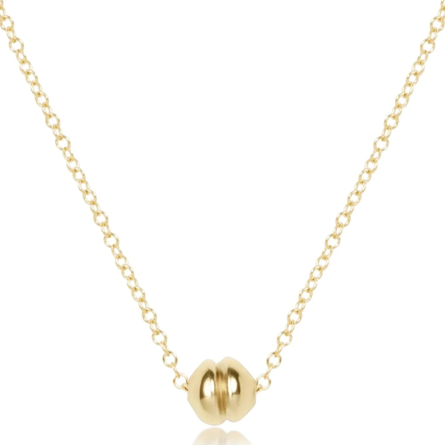 16" Necklace Gold- Admire Small Gold