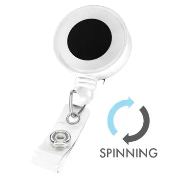 Velcro Spinning Clip Badge Reel